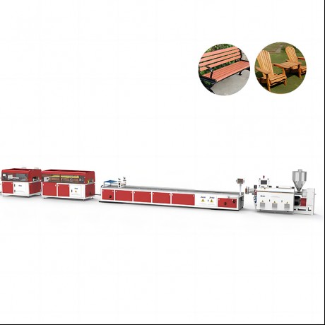 Single-screw WPC (foaming) Extrusion Line avy any Jwell China ho an'ny kalitao avo lenta