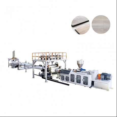 SPC Stone-plastic Environment Floor Extrusion Line avy amin'ny Jwell Machinery China