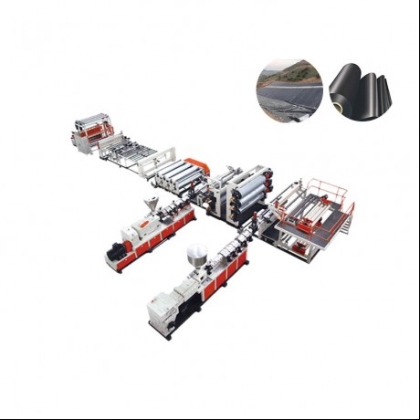 High Polymer Composite tantera-drano Roll Extrusion Line