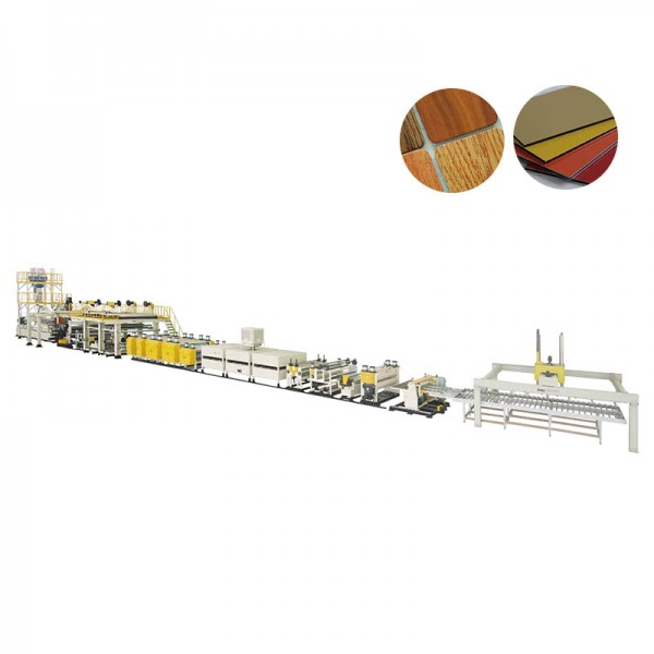 Aluminium sy plastika Composite Panel Extrusion Line